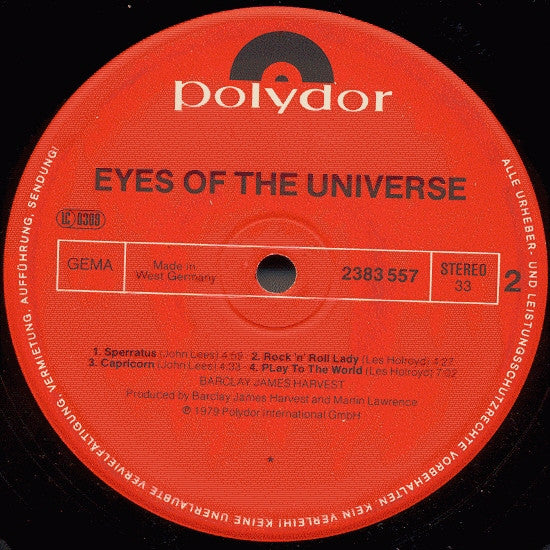 Barclay James Harvest - Eyes Of The Universe (LP Tweedehands)