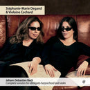 Stephanie Degand -marie - Bach: complete sonatas for obbligato harpsichord & viol (CD) - Discords.nl
