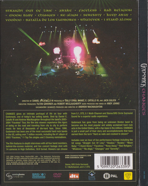 Godsmack - Changes (DVD Tweedehands)