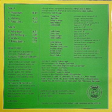 P.I. Man & Memre Buku - Masannah (LP Tweedehands) - Discords.nl
