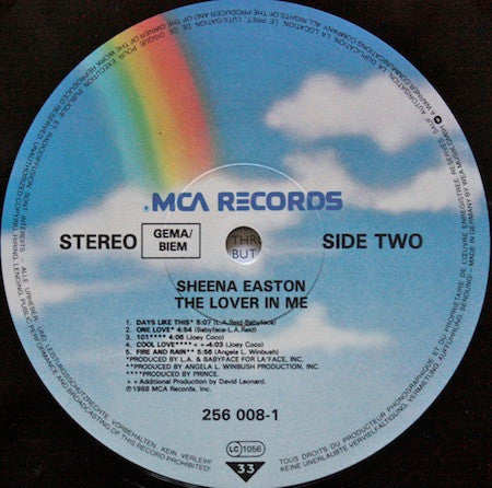 Sheena Easton - The Lover In Me (LP Tweedehands)