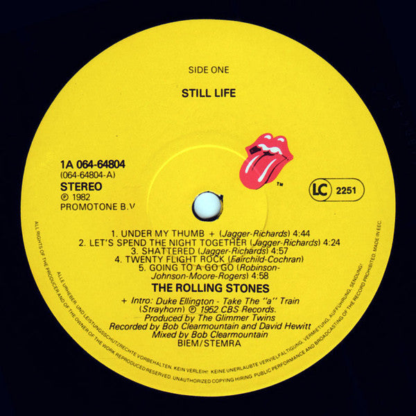 Rolling Stones, The - Still Life (American Concert 1981) (LP Tweedehands)