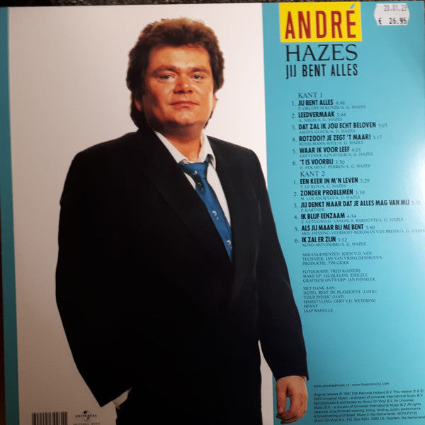 André Hazes - Jij Bent Alles (LP)