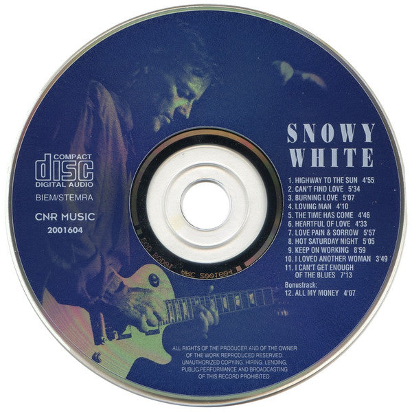 Snowy White - Highway To The Sun (CD)