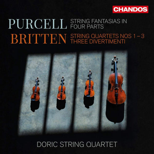 Doric String Quartet - Purcell/britten: string fantasias in four parts/string quartets nos.1-3 (CD) - Discords.nl