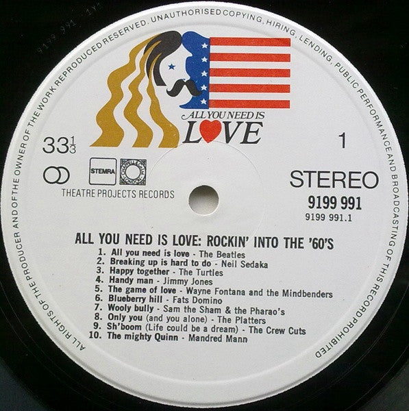 Various - All You Need Is Love: Rockin' Into The '60's (LP Tweedehands)