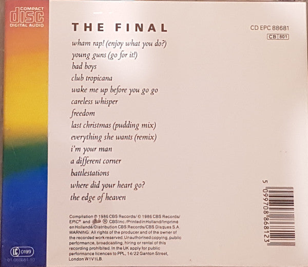 Wham! - The Final (CD Tweedehands)