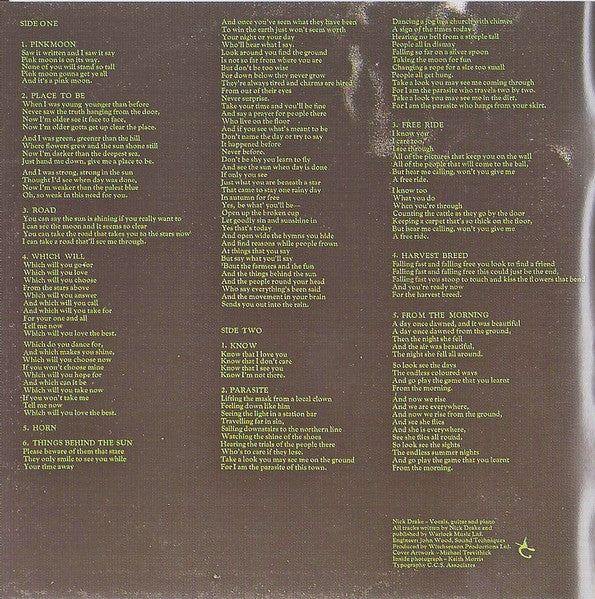 Nick Drake - Pink Moon (CD Tweedehands)