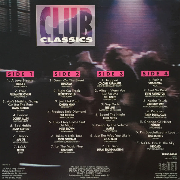 Various - Club Classics (LP Tweedehands)