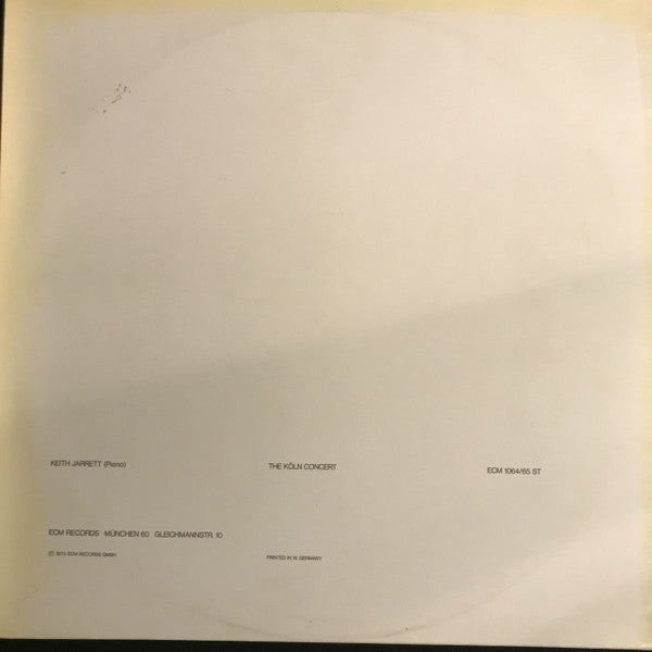 Keith Jarrett - The Köln Concert (LP Tweedehands)