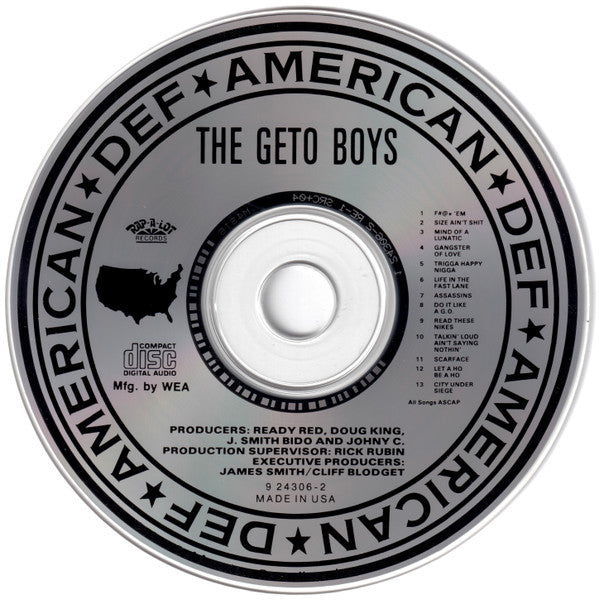 Geto Boys - The Geto Boys (CD)