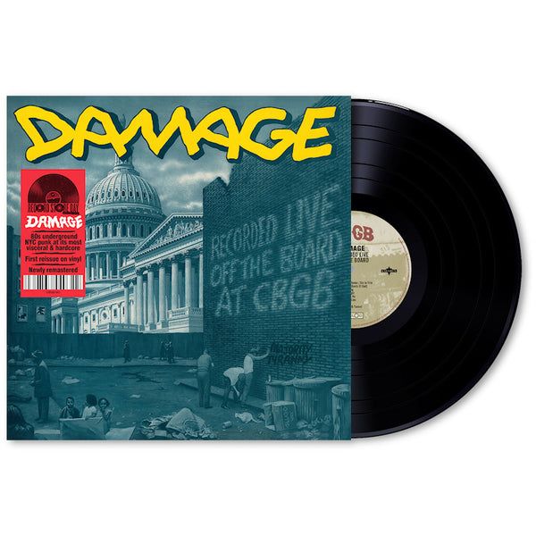 Damage (13) - Recorded Live Off The Board At CBGB (LP)