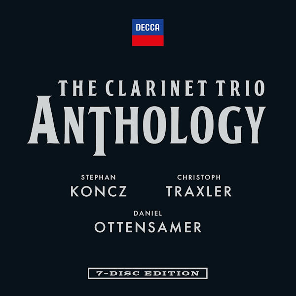 Daniel Ottensamer / Stephan Koncz / Christoph Traxle - The clarinet trio anthology (CD) - Discords.nl