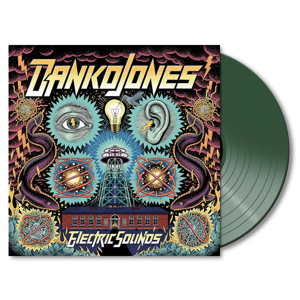 Danko Jones - Electric sounds -dark green vinyl- (LP) - Discords.nl