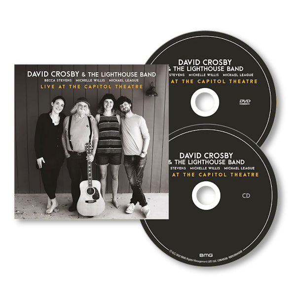 David Crosby & The Lighthouse Band - Live at the capitol theatre (CD) - Discords.nl