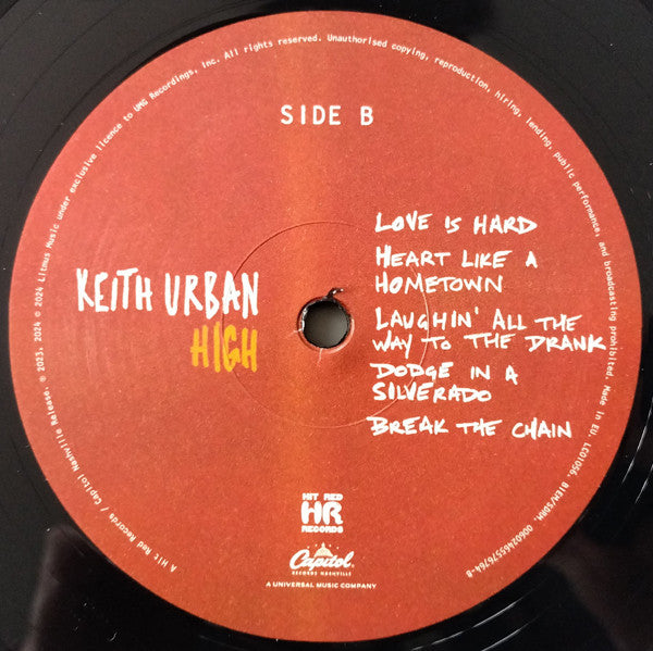 Keith Urban - High (LP) - Discords.nl