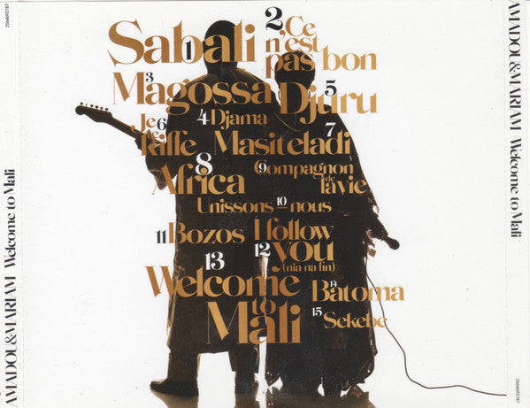 Amadou & Mariam - Welcome To Mali (CD Tweedehands)