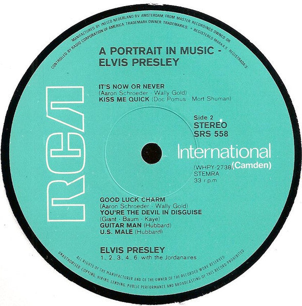 Elvis Presley - A Portrait In Music (LP Tweedehands)