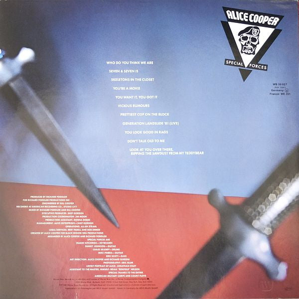 Alice Cooper - Special Forces (LP Tweedehands) - Discords.nl