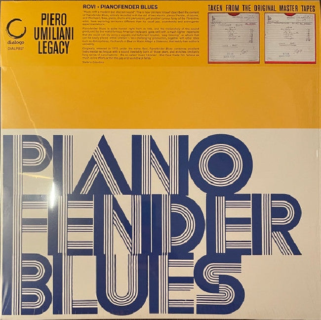 Piero Rovi / Umiliani - Pianofender blues (LP)