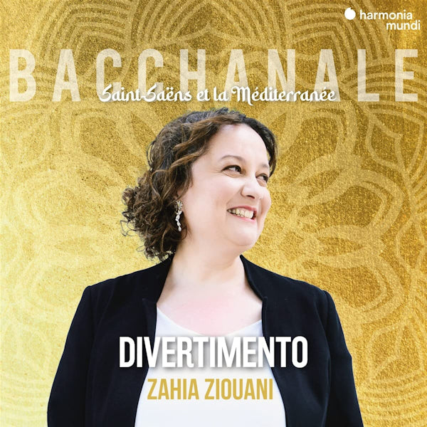 Divertimento / Zahia Ziouani - Bacchanale: Saint-Saens Et La Mediterranee (CD) - Discords.nl