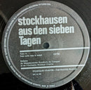 Karlheinz Stockhausen - Ensemble Musique Vivante - Aus Den Sieben Tagen / Fais Voile Vers Le Soleil Liason (LP Tweedehands)