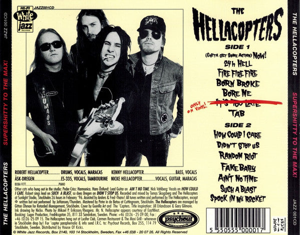 Hellacopters, The - Supershitty To The Max! (CD Tweedehands)