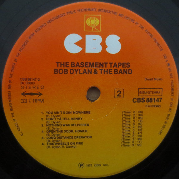 Bob Dylan & Band, The - The Basement Tapes (LP Tweedehands)