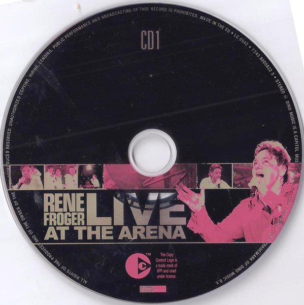 René Froger - Live At The Arena (CD Tweedehands)