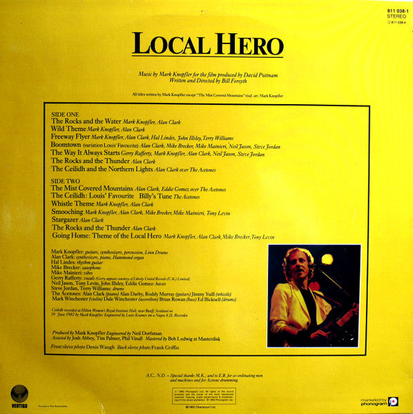 Mark Knopfler - Local Hero (LP Tweedehands)