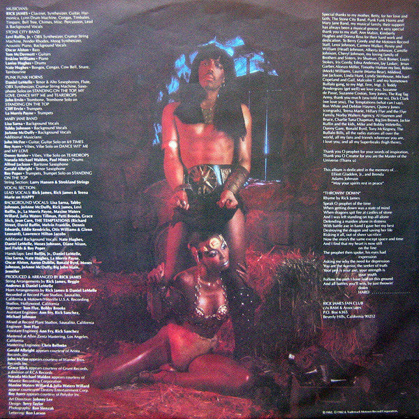 Rick James - Throwin' Down (LP Tweedehands)