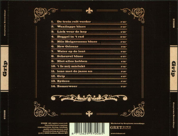 Lohues & The Louisiana Blues Club - Grip (CD Tweedehands)
