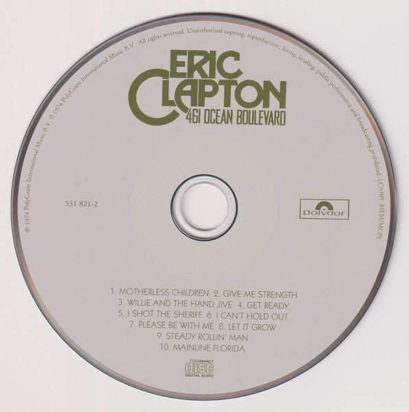 Eric Clapton - 461 Ocean Boulevard (CD Tweedehands)