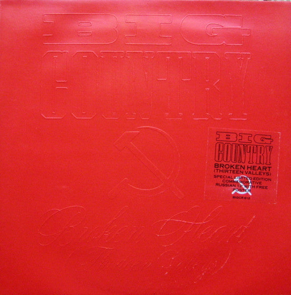 Big Country - Broken Heart (Thirteen Valleys) (12" Tweedehands) - Discords.nl