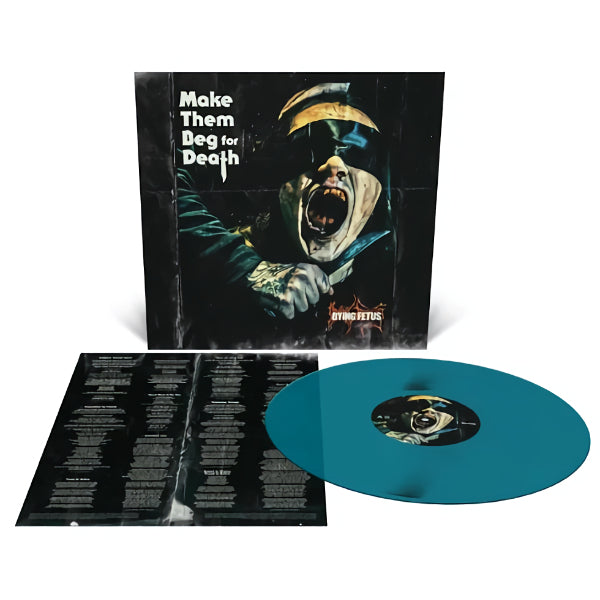 Dying Fetus - Make them beg for death -sea blue vinyl- (LP) - Discords.nl