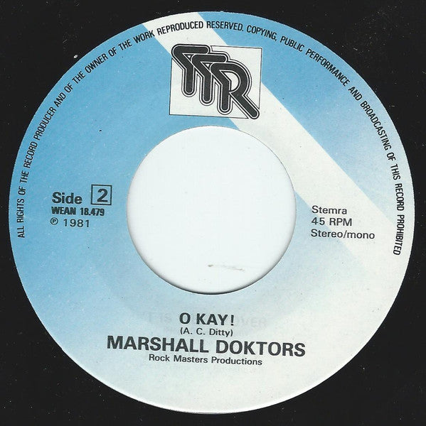Marshall Doktors - The Worrying Kind (7-inch Tweedehands)