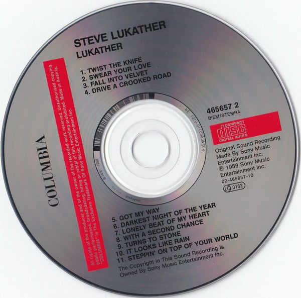 Steve Lukather - Lukather (CD)