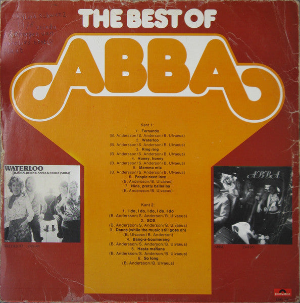ABBA - The Best Of ABBA (LP Tweedehands) - Discords.nl