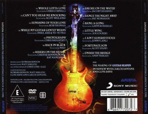 Santana - Guitar Heaven: The Greatest Guitar Classics Of All Time (CD) - Discords.nl
