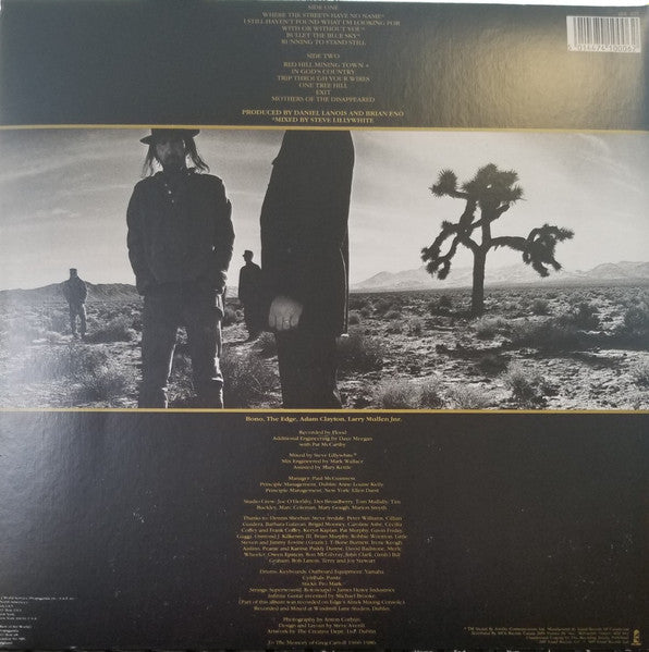 U2 - The Joshua Tree (LP Tweedehands) - Discords.nl