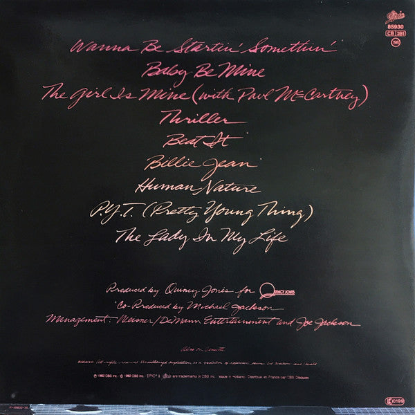 Michael Jackson - Thriller (LP Tweedehands) - Discords.nl