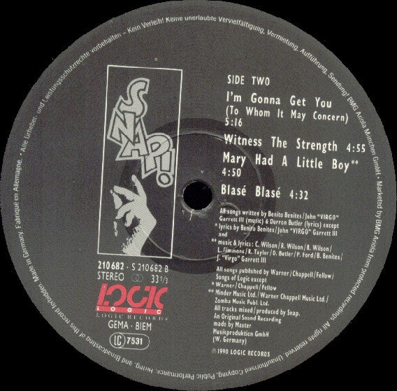 Snap! - World Power (LP Tweedehands)