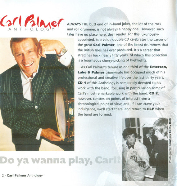 Carl Palmer - Do Ya Wanna Play, Carl? (CD Tweedehands)