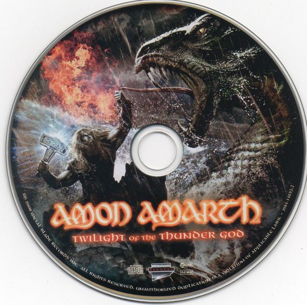 Amon Amarth - Twilight Of The Thunder God (CD Tweedehands)