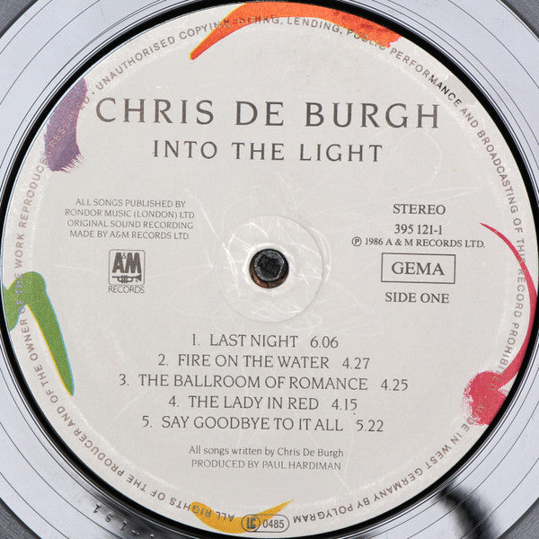 Chris de Burgh - Into The Light (LP Tweedehands)