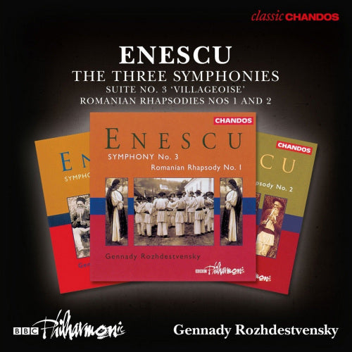 G. Enescu - Three symphonies (CD) - Discords.nl