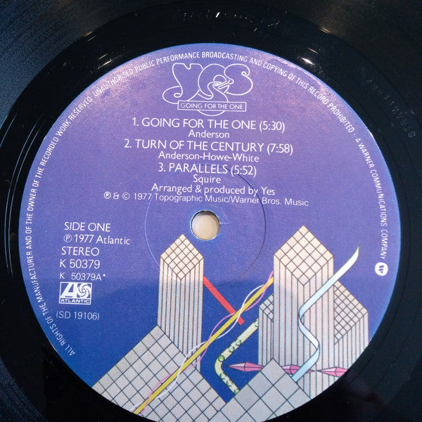 Yes - Going For The One (LP Tweedehands) - Discords.nl