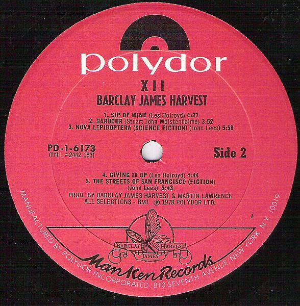 Barclay James Harvest - XII (LP Tweedehands)