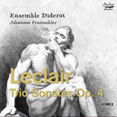 Ensemble Diderot - Leclair trio sonatas op.4 (CD) - Discords.nl