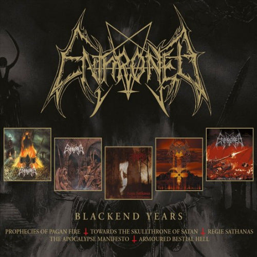 Enthroned - Blackend years (CD) - Discords.nl